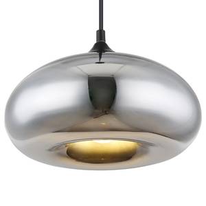 Hanglamp Selly II Zwart - Zilver - Hoogte: 120 cm