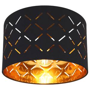 Lampada da soffitto Clarke III Tessuto piatto / Ferro - 1 punto luce