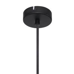 Hanglamp Hollie II Zwart - Grijs - Metaal - Hoogte: 120 cm