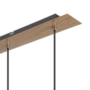 Hanglamp Robby II Bruin - Grijs - Metaal - 75 x 150 x 9 cm