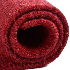 Wollen vloerkleed Lori Dream scheerwol - Rood - 70 x 140 cm