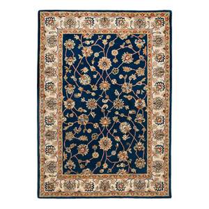 Tapis en laine Royal Ziegler I Laine vierge - Bleu - 190 x 290 cm