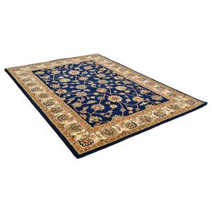 Tapis en laine Royal Ziegler I Laine vierge - Bleu - 190 x 290 cm