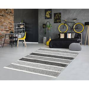 Tapis en laine Trondheim I Laine vierge - Gris - 110 x 170 cm