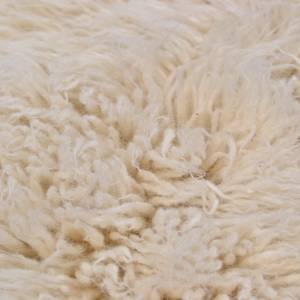 Tapis en laine Flokos 2450 100 % laine vierge - Blanc - 140 x 200 cm