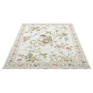 Kurzflorteppich Flomi Sagrini Mischgewebe - Creme - 60 x 90 cm