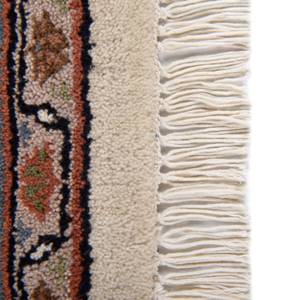 Tapis en laine Benares Bidjar 100 % laine vierge - Crème - 70 x 140 cm