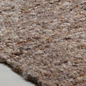 Tapis en laine Berberina Super Laine vierge - Marron - 60 x 90 cm