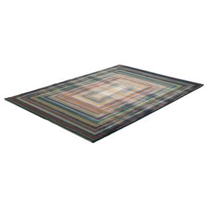 Tapis à poils courts Gabiro Harmony Edge Fibres synthétiques - 68 x 135 cm