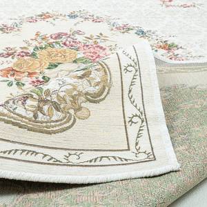 Laagpolig vloerkleed Flomi Florence textielmix - Beige - 120 x 180 cm