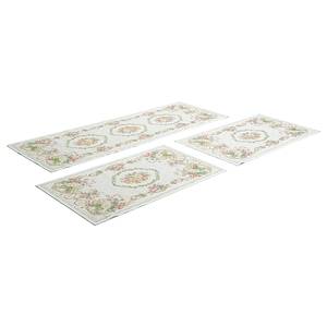 Bettumrandung Flomi Florence (3-teilig) Mischgewebe - Beige