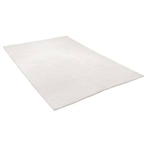 Wollen vloerkleed Hadj 100% scheerwol - Wit - 70 x 140 cm