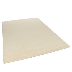 Tapis en laine Taza Royal I Laine vierge pure - Blanc - 60 x 120 cm