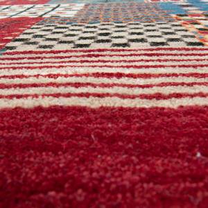 Tapis en laine Hindustan Hali 1425 100 % laine vierge - Rouge - 170 x 240 cm