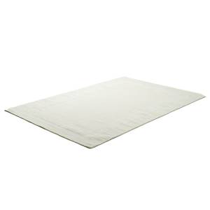 Tapis en laine Usedom Laine vierge - Crème - 60 x 90 cm