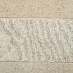 Tapis en laine Usedom Laine vierge - Beige - 80 x 150 cm