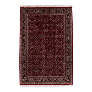 Tapis en laine Benares Herati 100 % laine vierge - Rouge - 90 x 160 cm