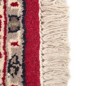 Tapis en laine Benares Isfahan 100 % laine vierge - Rouge - 70 x 140 cm