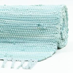 Teppich Happy Cotton Baumwolle - Hellblau - 40 x 60 cm