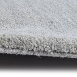 Tapis en laine Taza Royal Uni Laine vierge - Gris sable - 60 x 120 cm