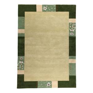 Tapis en laine Royal Ganges Laine / Viscose - Vert - 90 x 160 cm