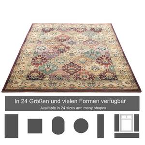 Kurzflorteppich Gabiro 208 Polypropylen - Rot - 140 x 200 cm