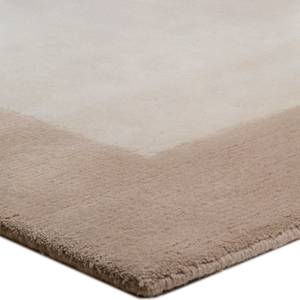 Wollteppich Royal Ganges Wolle / Viskose - Beige - 90 x 160 cm