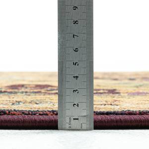 Laagpolig vloerkleed Gabiro 208 rond polypropeen - Rood - Diameter: 160 cm