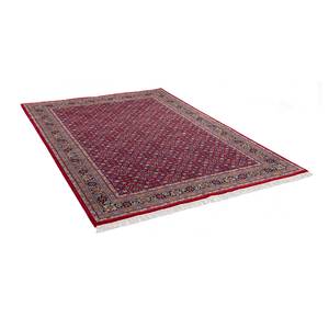 Tapis en laine Benares Herati 100 % laine vierge - Rouge - 70 x 140 cm