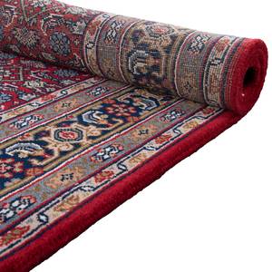 Tapis en laine Benares Herati 100 % laine vierge - Rouge - 70 x 140 cm