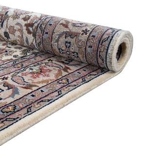 Tapis en laine Benares Isfahan 100 % laine vierge - Beige - 40 x 60 cm