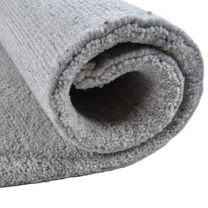 Tapis en laine Taza Royal Uni Laine vierge - Gris sable - 60 x 90 cm