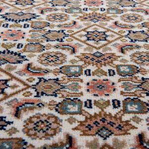 Tapis en laine Benares Herati 100 % laine vierge - Beige - 140 x 200 cm