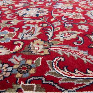 Tapis en laine Benares Isfahan 100 % laine vierge - Rouge - 40 x 60 cm