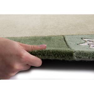 Tapis en laine Royal Ganges Laine / Viscose - Vert - 60 x 90 cm