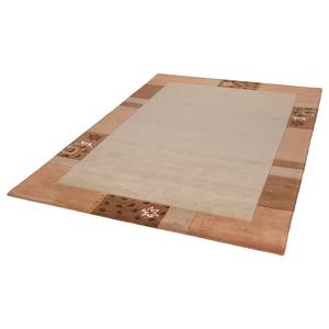 Tapis en laine Royal Ganges Laine / Viscose - Miel - 60 x 90 cm