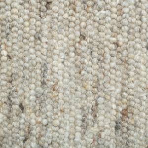 Wollen vloerkleed Alm-Glück scheerwol - Aardekleurig - 60 x 90 cm