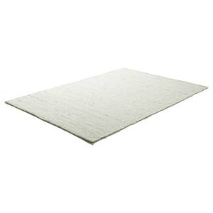 Tapis en laine Alpages Laine vierge - Blanc - 90 x 160 cm