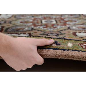 Tapis en laine Royal Heriz II Laine vierge - Marron - Diamètre : 100 cm