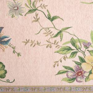 Laagpolig vloerkleed Flomi Sagrini textielmix - Roze - 160 x 230 cm
