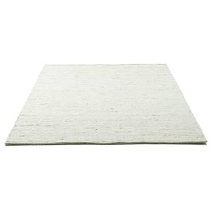 Tapis en laine Alpages Laine vierge - Blanc - 140 x 200 cm