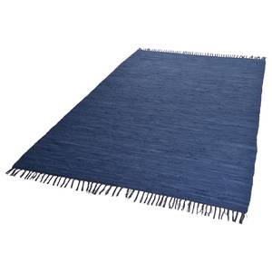 Vloerkleed Happy Cotton katoen - Blauw - 90 x 160 cm