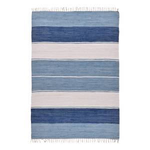 Tapis Happy Design Coton - Bleu - 60 x 120 cm