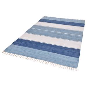 Tapis Happy Design Coton - Bleu - 90 x 160 cm