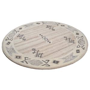 Tapis en laine Royal Berber 018 II Laine vierge - Mélange - Diamètre : 100 cm