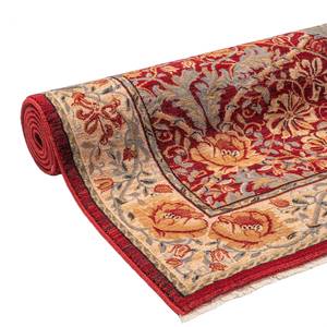 Wollen vloerkleed Saharna 2968 scheerwol - rood - 60 x 85 cm