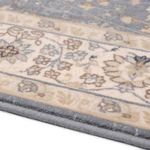 Tapis en laine Floresti IV Laine vierge - Gris - 80 x 150 cm