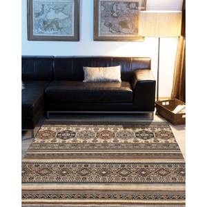 Tapis en laine Royal Shaal Laine vierge - Naturel - 90 x 160 cm