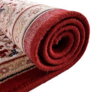 Tapis en laine Dolna 100 % laine vierge - Rouge - 80 x 150 cm