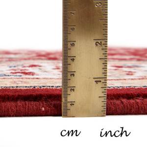 Tapis en laine Dolna 100 % laine vierge - Rouge - 66 x 120 cm